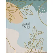 Niv, Beautiful Word Coloring Bible, Large Print, Leathersoft Over Board, Teal: Hundreds of Verses to Color