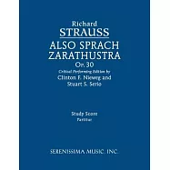 Also sprach Zarathustra, Op.30: Study score