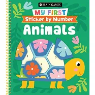 Brain Games - My First Sticker by Number: Animals