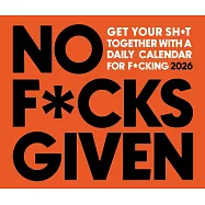 No F*cks Given 2026 Box Calendar