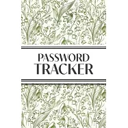 Password Tracker (Lily of the Valley: 6"x9" Alphabetical Password Logbook for Easy Organization