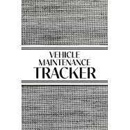 Vehicle Maintenance Tracker (Textured Paper Charcoal): 6"x9" 4 Car Maintenance Tracker with 30 Entries a Page and Over