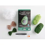 Crochet Your Veggies Amigurumi Kit Avocado: Everything You Need Is Included: 100%-Cotton Yarn, Crochet Hook, Stitch