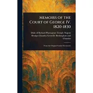 Memoirs of the Court of George IV. 1820-1830