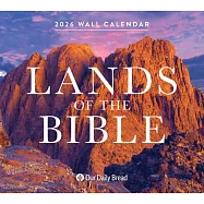 Lands of the Bible 2026 Wall Calendar