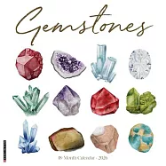 Gemstones 2026 12 X 12 Wall Calendar