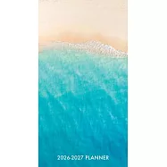 Waves 2-Year 2026-27 3.5 X 6.5 Monthly Pocket Planner