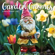 Garden Gnomes 2026 12 X 12 Wall Calendar