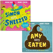 【亞馬遜暢榜破紀錄作者】《消化冒險之旅+呼吸道防衛隊》認識身體知識繪本套書