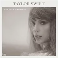 泰勒絲2026官方掛曆(收錄2025/9-2026/12月曆，不含塑膠材質)Taylor Swift Official 2026 12 X 24 Inch (Hanging) Monthly Square Wall Calendar Plastic-Free