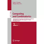 Computing and Combinatorics: 31st International Computing and Combinatorics Conference, Cocoon 2025, Chengdu, China