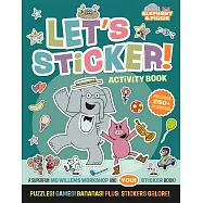 莫威樂《大象&小豬》貼紙書Elephant & Piggie: Let&rsquo;s Sticker!