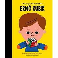 魔術方塊發明人魯比克傳記繪本【小不點大夢想系列】Little People, Big Dreams: Erno Rubik