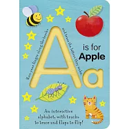 (新版)A is for Apple字母機關硬頁書