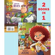 改編迪士尼皮克斯動畫《玩具總動員5》二合一故事集 (3-7歲適讀) Sheriff Jessie/Deputy Buzz (Disney/Pixar Toy Story 5) (Pictureback)
