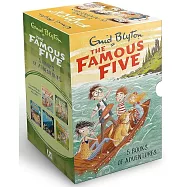 英國經典冒險小說《著名五人幫》5冊套書The Famous Five 5 Book Collection