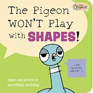 硬頁故事書The Pigeon Won’t Play with Shapes!