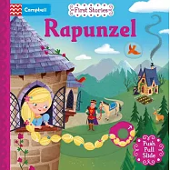經典童話 硬頁遊戲書：長髮公主 (附故事音檔)Rapunzel: A Push, Pull, Slide retelling of a beloved magical fairy tale for toddlers