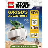 樂高星際大戰遊戲書 (附古古人偶 + 11塊懸浮嬰兒車積木) LEGO Star Wars: Grogu’s Adventures (Activity Book with Minifigure)