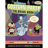 莫威樂《淘氣鴿子》化裝舞會著色遊戲書The Pigeon and Pals Costume Party Coloring Book