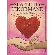 Simplicity Lenormand: Beginner-Friendly 41-Card Lenormand Deck with Keywords on Cards, Includes 132-Page Guidebook with