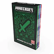 Minecraft Handbooks x4bk set: Plastic free box edition