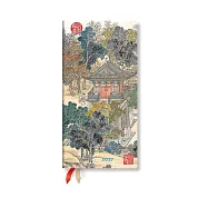 2027 Golden Age of Prosperity Slim Horizontal Hardcover 12-Month Weekly Planner, 160pg, 100gsm by Paperblanks (an Era