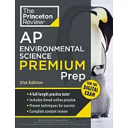 Princeton Review AP Environmental Science Premium Prep, 21st Edition: 5 Practice Tests + Digital Practice Online
