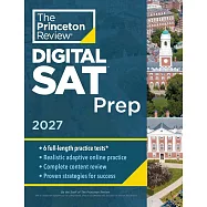 Princeton Review SAT Prep, 2027: 4 Full-Length Practice Tests (2 in Book + 2 Adaptive Tests Online) + Review + Online