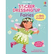 仙女大貼紙書 (14個角色+閃亮貼紙混搭造型) Sticker Dressing Up – Fairies