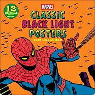 Marvel Classic Black Light Posters 2027 Wall Calendar: 12 Original Images from 1971