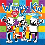 Wimpy Kid 2027 Wall Calendar with 50 Bonus Stickers