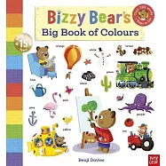 Bizzy Bear顏色翻翻機關書(附音檔+超過300個顏色字彙)Bizzy Bear’s Big Book of Colours: with over 300 colourful words to read and learn!