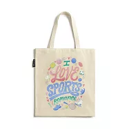 美國Out of Print托特包/I Love Sports (Romance) Tote Bag