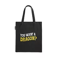 美國Out of Print托特包/Fourth Wing: Want a Dragon Tote Bag