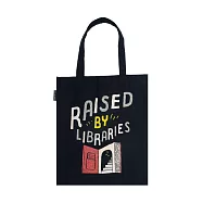 美國Out of Print托特包/Raised by Libraries Tote Bag