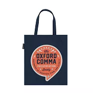 美國Out of Print托特包/Oxford Comma Preservation Society Tote Bag