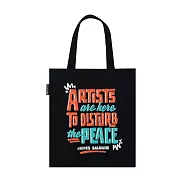 美國Out of Print托特包/James Baldwin: Artists Are Here to Disturb the Peace Tote Bag