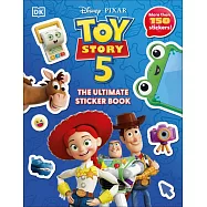 玩具總動員5官方貼紙書(超過150張貼紙)Disney Pixar Toy Story 5 Ultimate Sticker Book