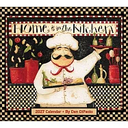 Home Is in the Kitchen 2027 Deluxe Wall Calendar