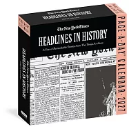 The New York Times Headlines in History Page-A-Day(r) Calendar 2027: A Year of Remarkable Stories from the Times