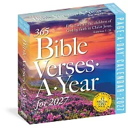 365 Bible Verses-A-Year Page-A-Day(r) Calendar 2027: Timeless Words from the Bible to Guide, Comfort, and Inspire