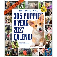 365 Puppies-A-Year Picture-A-Day(r) Wall Calendar 2027: The World&rsquo;s Favorite Puppy Calendar