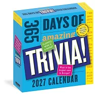 365 Days of Amazing Trivia Page-A-Day(r) Calendar 2027: The World&rsquo;s Bestselling Trivia Calendar
