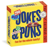 290 Bad Jokes & 75 Punderful Puns Page-A-Day(r) Calendar 2027: For the Whole Family!