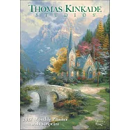 Thomas Kinkade Studios(r) 2027 Monthly Pocket Planner Calendar with Scripture