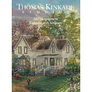 Thomas Kinkade Studios(r) 2027 Monthly/Weekly Engagement Calendar with Scripture