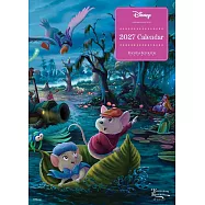 Disney Dreams by Thomas Kinkade Studios 2027 Monthly/Weekly Engagement Calendar