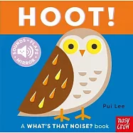 翻翻機關按鍵書(附5種音效)What’s That Noise? Hoot!