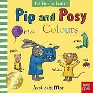 數字遊戲硬頁書(附故事音檔) Pip and Posy It’s Fun to Learn Colours